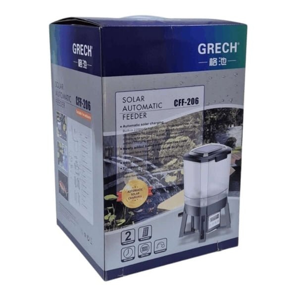 Grech Solar Auto Pond Fish Feeder